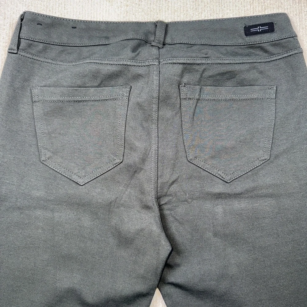 Liverpool Gia‎ Glider Ankle Leggings Womens 6/28 Peet Green Slim Stretch